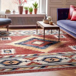 Carpets Lizette Red Traditional Medallion Area Tapis (9'3 "x 12'6")