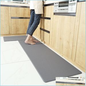 Tapijten lange keukenmat waterdichte en oliebestendige vloer anti-vete voetkussen anti-slip slijtage slijtvaste tapijtdeur druppel levering 2022 ho dhsni