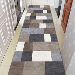 Tapijten lange trap tapijt Noordelijke huis slaapkamer hal gang gang tapijt geometrische gangpademat bedmat bedraam tapijten tapijtcarpets