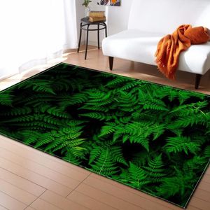 Tapis Luxuy Floral Europe salon tapis chaise tapis de Yoga feuilles tropicales canapé tapis de sol tapis et zone pour la maison LR08