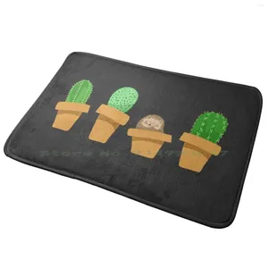 Tapijten Master Of Disguise Entreedeur Mat Badkleed Egel Cactus Vetplant Dier Schattig Huisdier Antislip Slaapkamer