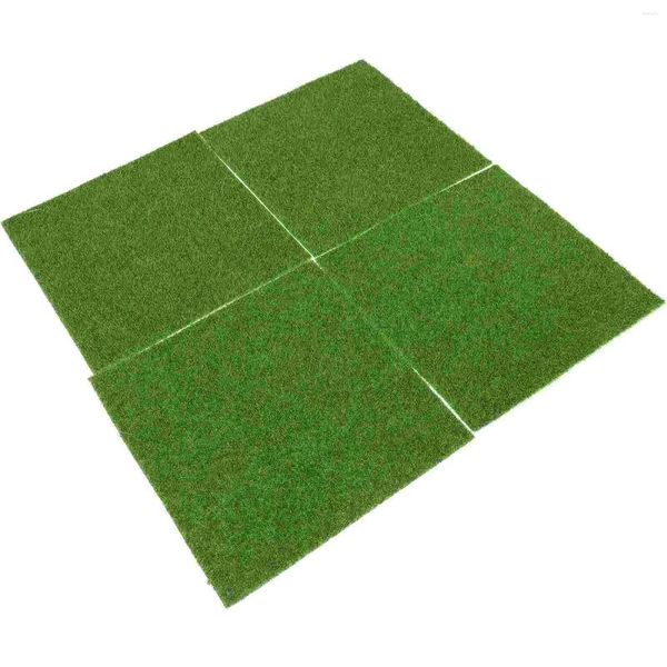 Tapis ornement miniature ornement vif herbe fée fée jardin house décoration plantes artificielles extérieures