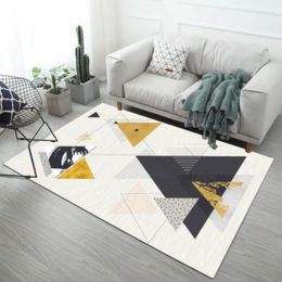 Tapijten Minimalisme Tapijten en voor huis woonkamer decoratie tiener slaapkamer decor tapijt niet -slip stangband tapijt sofa salontafel mat