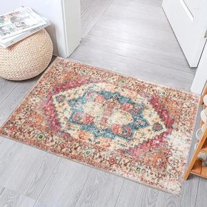 Tapis mircle doux doux pour le tapis boho intérieur tapis de zone d'orange élégant lit de salle de bain à côté de la maison de la maison de tapis