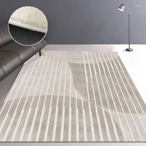 Tapijten moderne geometrie pluizige tapijten voor slaapkamer decoratie pluche zachte groot gebied tapijt live kamer lounge tapijt huisdecor niet-slip mat