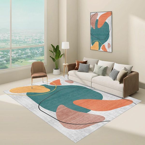 Tapis moderne grand dans le salon enfants enfants tapis décoration chambre tapis salon tapis sol rose tapis tapis