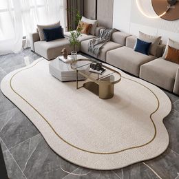 Tapijten moderne luxe woonkamer salontafel tapijt onregelmatige huizen lounge bedlip niet slip mantelkamer corridor pluizig zachte vloerkleed