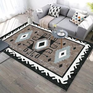 Tapis moderne maroc impression 3D pour salon chambre décor tapis couloir paillasson maison tapis de sol enfants aire de jeux tapis1