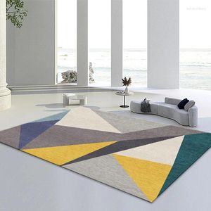 Tapis moderne nordique 3d motif géométrique irrégulier imprimé pour le salon chambre tapis home décorer le tapis de plancher dt12