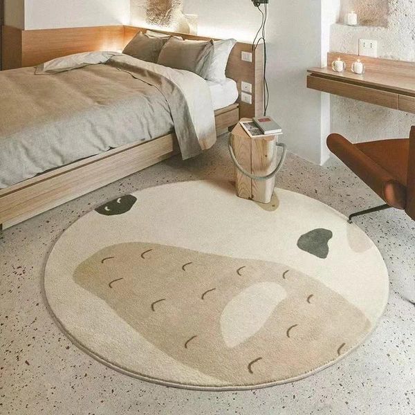 Alfombras Morandi Decoración de dormitorio Fapasa estilo nórdico para la sala de estar Silla giratoria de la casa Mat de la altura del salón suave y esponjoso