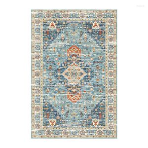 Tapijten Marokkaanse tapijten voor woonkamer nationale slaapkamer salon tapijt kristal fluweel fluweel vloer kleed keukenmat niet-slip deurmat