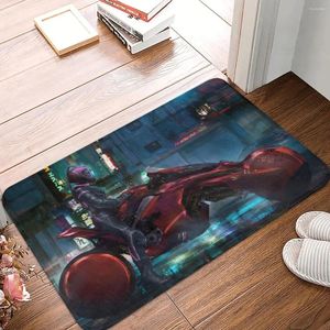 Carpets Motorcycle Cool Motor Cycle Bedroom Mat Girl Girl Sci-Fi Tapis Home Dormat salon Décoration de tapis