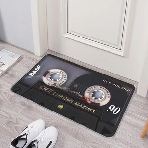 Tapis Musique Bande Maison Entrée Paillasson Chambre D'enfant Tapis Chambre Lavable Tapis Antidérapant Cuisine Tapis Absorbant Salle De Bain Pied Porte Tapis