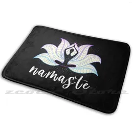 Tapijten Namaste zachte niet-slip mat tapijt tapijt kussen yoga lotus India Namascar etnisch