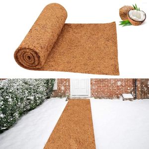 Carpets Natural Coconut Fibre tapis sans glissement de glace et tapis de neige pour les passerelles d'hiver Escaliers de porte d'entrée porche jardin extérieur