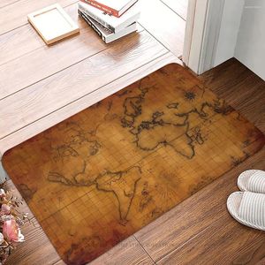 Tapijten antislip deurmat keukenmat oudste vintage met de hand getekend vloertapijt welkom tapijt huis decoratief