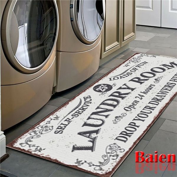 Tapis antidérapant tapis de sol bain entrée paillasson self service blanchisserie salle de bain cuisine tapis chambre décor impression salon tapis 230621