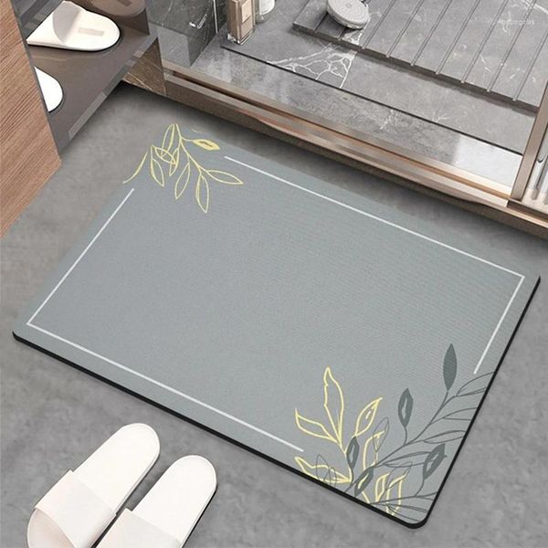 Carpets Nordic Salle de bain Absorbant Mat de sol