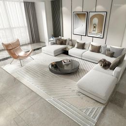 Tapis nordique chambre tapis décor moderne 3D salon épais sol tapis pour étude Style concis salon canapé Table tapis