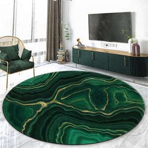 Tapijten Noordig donkergroen marmeren marmeren tapijt voor woonkamer moderne flanel spons mat slaapkamer salontafel kleed huisdecoratiecarpets