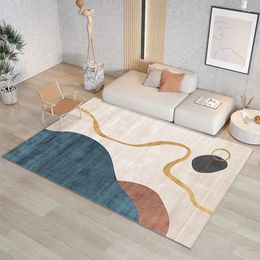 Carpets Nordic Geometric Carpet Home Living Room Sofa Table basse Coussié
