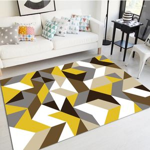 Carpets Nordic Geométric Minimism Area Tapis et tapis pour la maison de salon MODERNE MODER