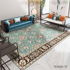 Carpets Nordic Morocco Vintage Tapis salon Big Taille 200x300 Decoration Mattes de sol Bohemian National Style Bedroom Decor Tapis