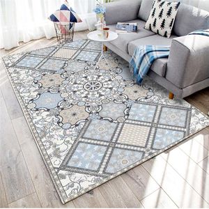 Tapis Style nordique pour salon chambre canapé Table basse étude chevet tapis modèle vitrine tapis 3D imprimé maison