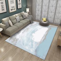 Tapis Style nordique salon décoration adolescent maison pour lit tapis canapé Table basse tapis antidérapant lavable tapis tapis