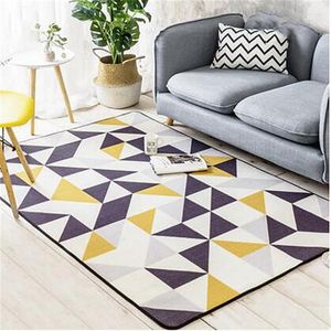 Tapijten Noordse stijl Modern Nylon Soft Delicate Large voor woonkamer slaapkamer tapijten thuis tapijtruimte vloerkleed vloer deur mat mode