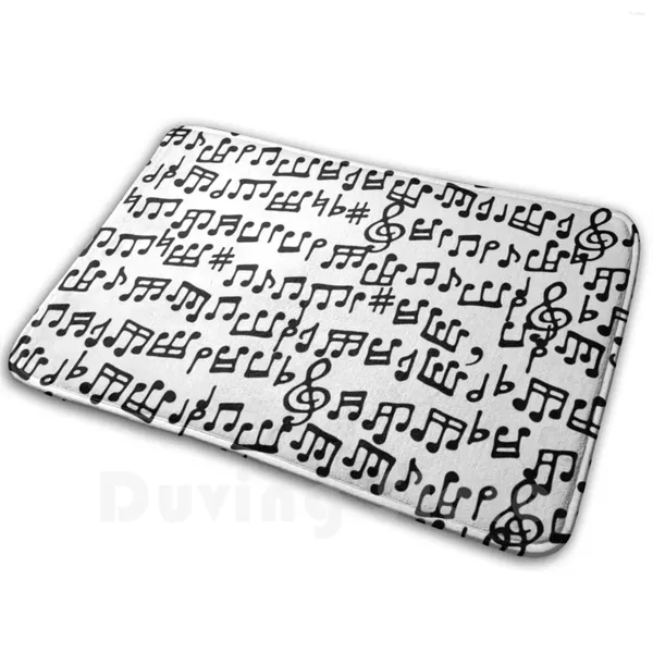 Tapis Tapis remarquable Tapis Tapis Tapis de sol antidérapants Chambre Havocgirl Musique Notes de musique Note Musicien Musiciens Rhythm Band Chorus