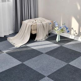 Tapijten kantoor tapijt volledige bestrating commerciële grote patch zelf klevende grijze slaapkamer geluiddichte splicing vloermatten