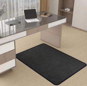 Tapis de chaise de bureau pour le tapis planchers de bois franc à trois pli