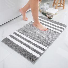 Tapis Olanly Tapis de bain absorbant Tapis de salle de bain antidérapant à séchage rapide Tapis de cuisine doux Tapis en peluche Tapis de pied Protecteur de sol Paillasson Décor 230905