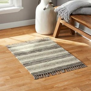 Carpets ombre Stripe Contemporary Accent Tapis pour le couloir d'entrée 24 ACCESSOIRES DE CHAMP MAP