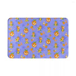 Carpets Orange Bird Polyester paillasson tapis tapis Potpad