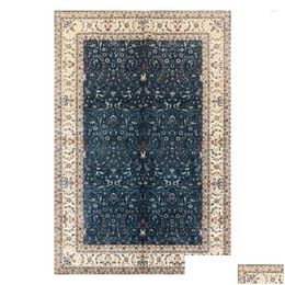 Tapis Tapis oriental Tapis de soie noué à la main Accueil Décoration Taille 5.5x8 Drop Livraison Textiles de jardin OTVNX