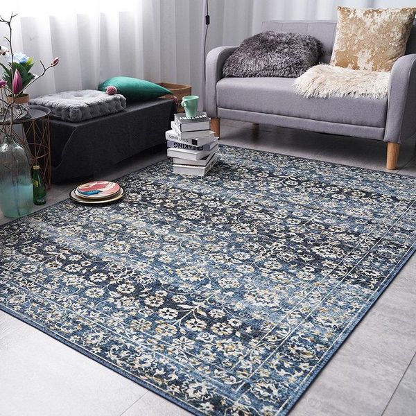 Tapis Style persan pour salon canapé chambre tapis table basse tapis de sol classique vintage tapis d'étude tapis