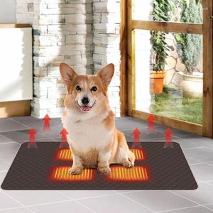 Tapis de chauffage pour animaux de compagnie USB Intelligent 5v Sécurité de chien Sécurité respirante pour la cour arrière