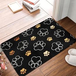 Tapijten huisdierliefhebber bad niet-slip tapijt honden print woonkamer mat welkom deurmat vloerkleed kleed