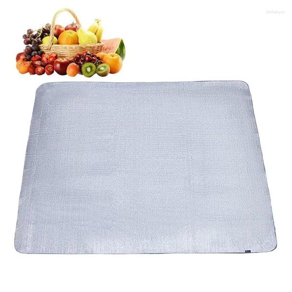 Tapis pique-nique pavé de plage lavable pliage de couverture pliable pliable Supplies extérieures pour les concerts de parc de voyage de randonnée de camping