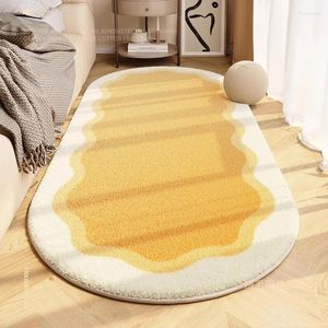 Carpets en peluche de porte personnalisée tapis tapis universel de sol esthétique moelleux kawaii mignons filles alfombras para sala décor de chambre à coucher