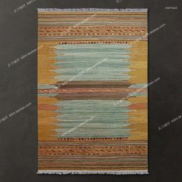 Carpets Point Kilim Rose Fabriqué à la main Turkish Runner Tapis Plancheur Décoration folklo