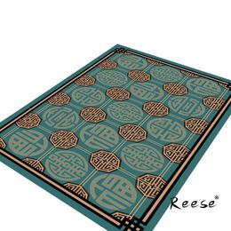 Tapijten bedrukt huisdapjes tapijten gunstige Chinese traditionele karakters patroon decro ik woonkamer anti slip bodem pluis gratis