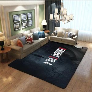 Carpets résidents-époux de salon tapis tapis tapis flannel glissement tapis décor esthétique