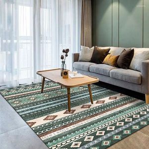 Tapijten geribbeld Marokkaanse woonkamer tapijt Noordse slaapkamer decoratieve vloerkleed Boheemse homestay kleurrijke mode-stijl vloer anti-geslepen matten