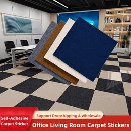 Alfombras autoadhesivas alfombras dormitorio oficina cocina a prueba de sondumo de empalme bloques de empalme de la alfombra del piso