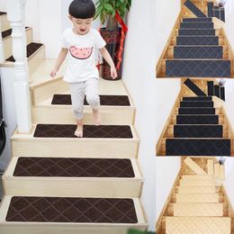 Alfombras Almohadillas para la escalera autoadhesiva Mats de piso de alfombra sin pegamento Absorción de agua Rug Saféy de seguridad para el hogar
