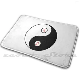 Carpets Settlers of Catan 6 8 Yin Yang Sticker Mat Mat Patre-Mat Patre-le-feu sans glipage Absorption du tapis 7 Mouton de laine