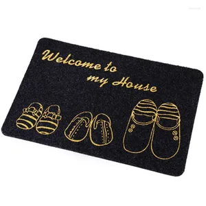Alfombras zapatillas de felpudo para la puerta de entrada, a prueba de agua, área de cocina alfombra alfombra de dormitorio